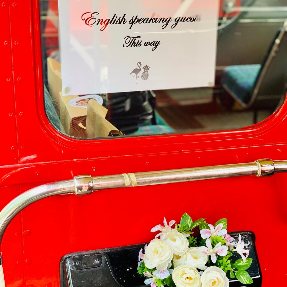Routemaster wedding bus