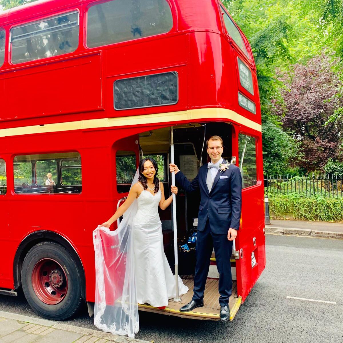 Wedding bus hire London