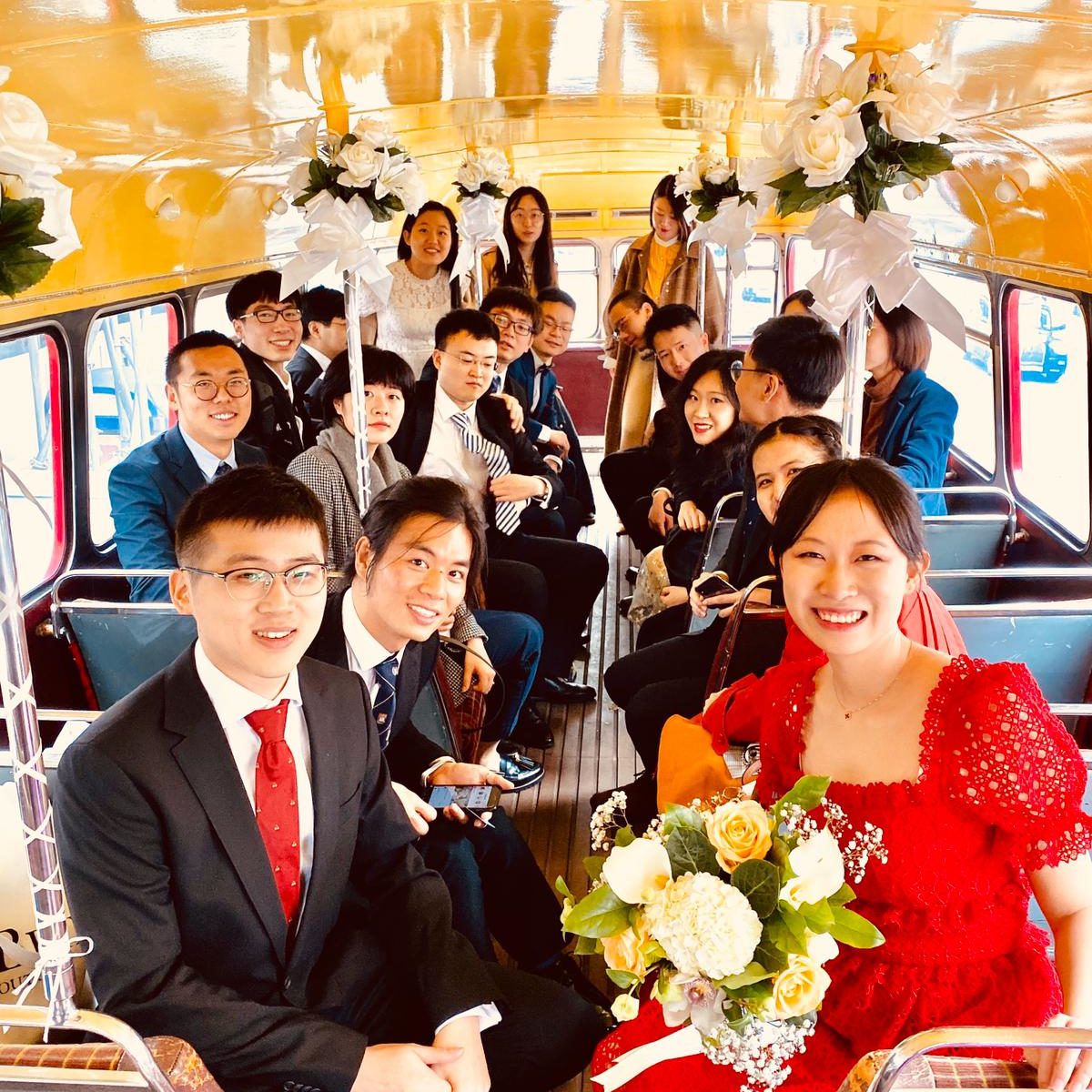 Wedding bus hire