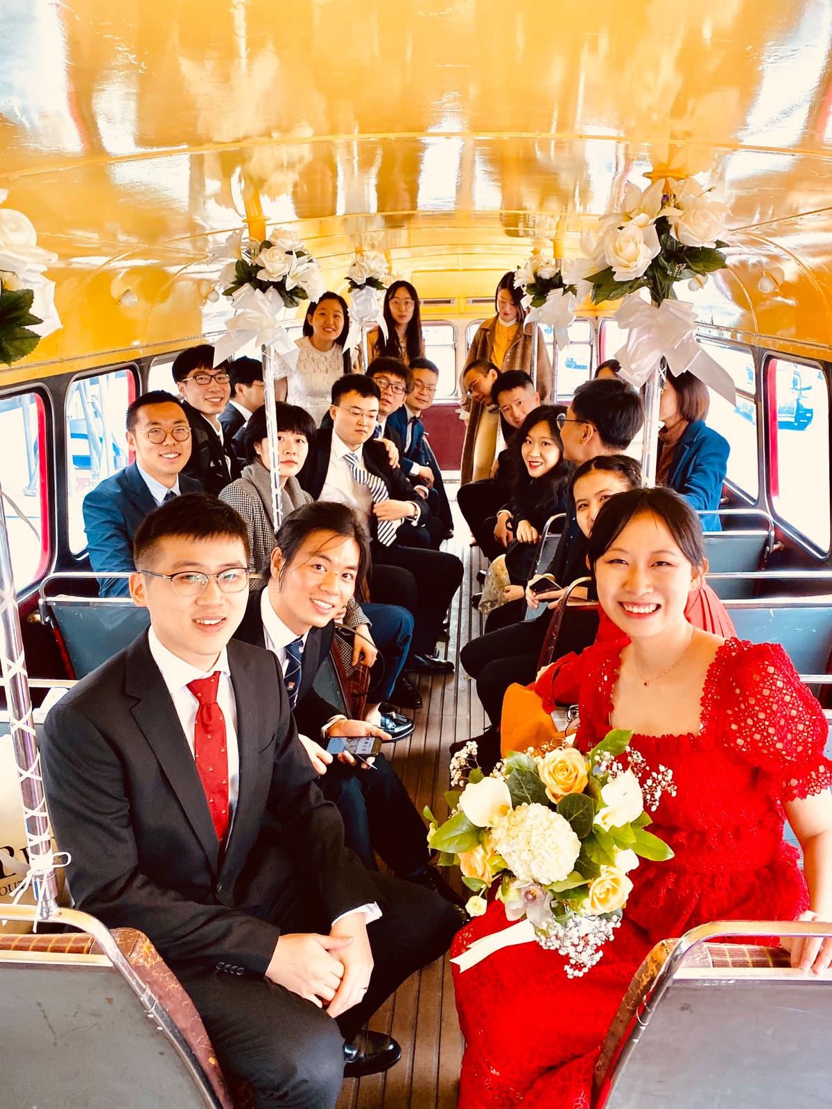Wedding bus hire