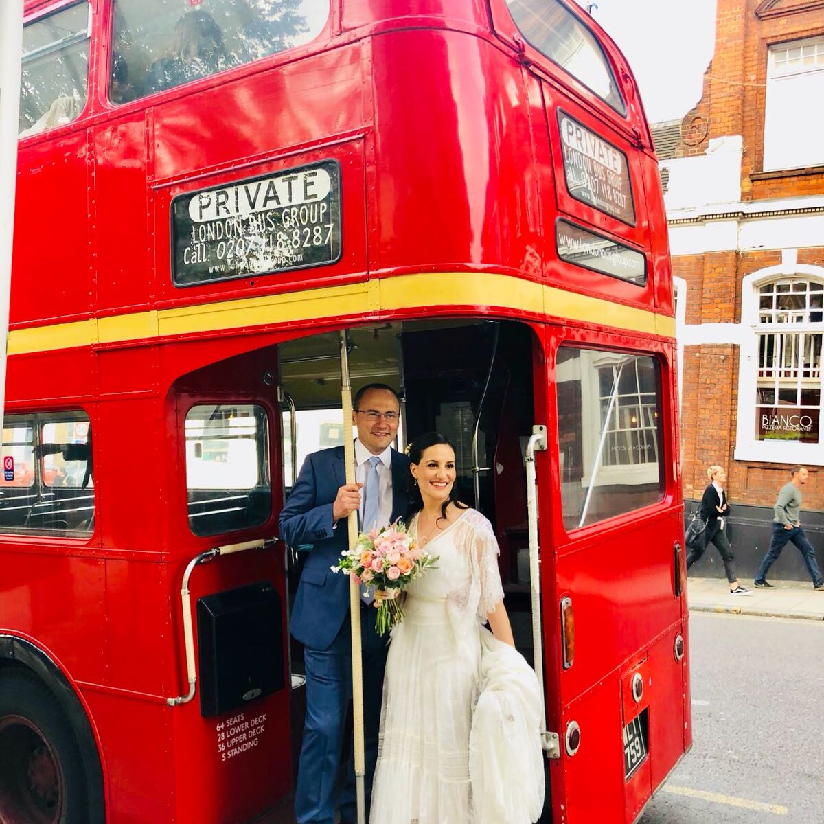 Wedding bus hire London