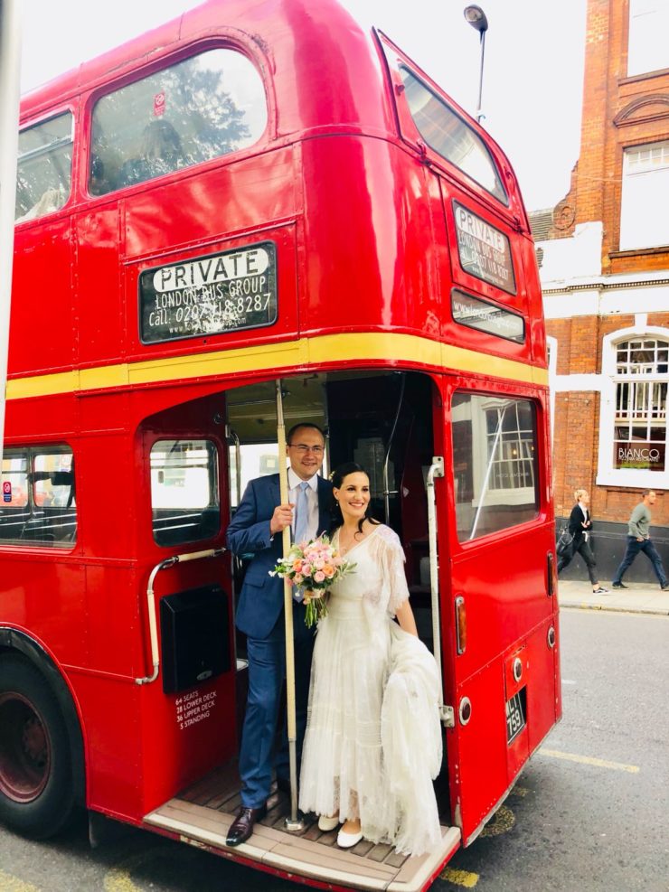 Wedding bus hire London
