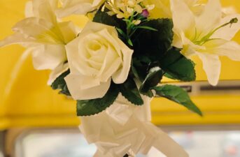 Decoration Routemaster wedding bus