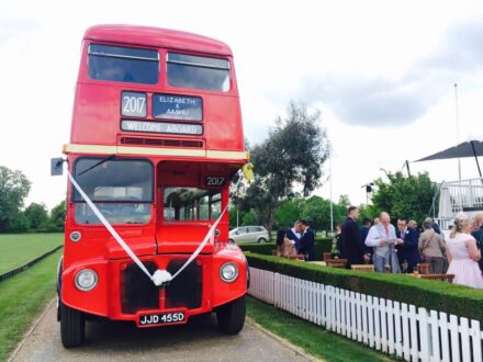 Classic Routemaster wedding bus